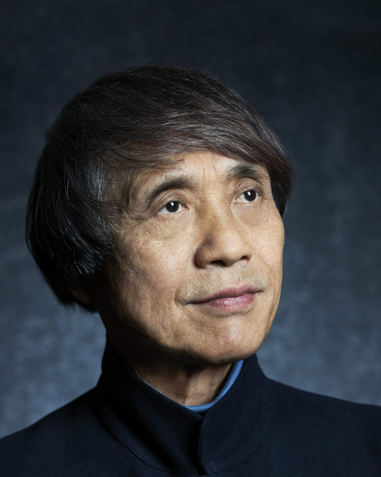 LOS ANGELES, CA - DECEMBER 18: Japanese self-taught architect Tadao Ando is photographed for Skyward on December 18, 2013 in Los Angeles, California. PUBLISHED IMAGE. (Photo by Mark Edward Harris/Contour by Getty Images)